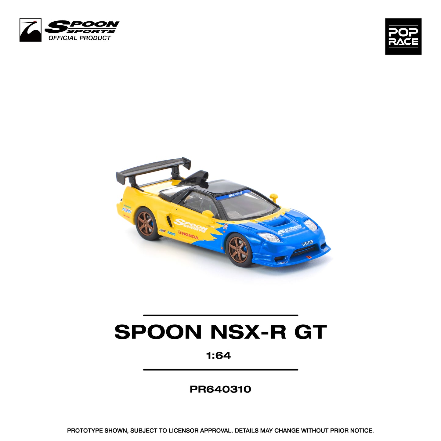 Pop Race PR64-310 Spoon Honda NSX-R GT
