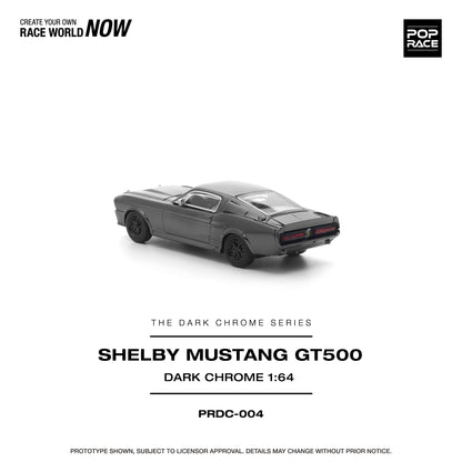 POP RACE Shelby Mustang GT500 Dark Chrome – PRDC-004