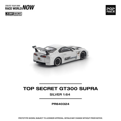 POP RACE PR64-324 TOP SECRET GT300 TOYOTA SUPRA