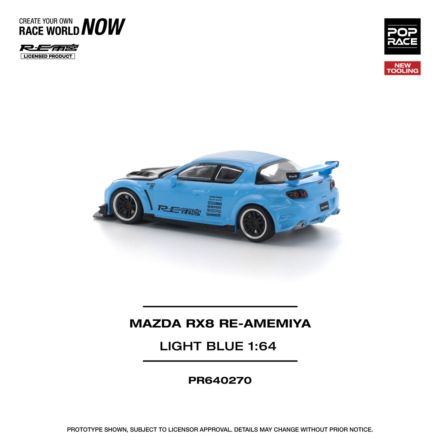 Pop Race PR64-270 Mazda Rx8 RE-Amemiya