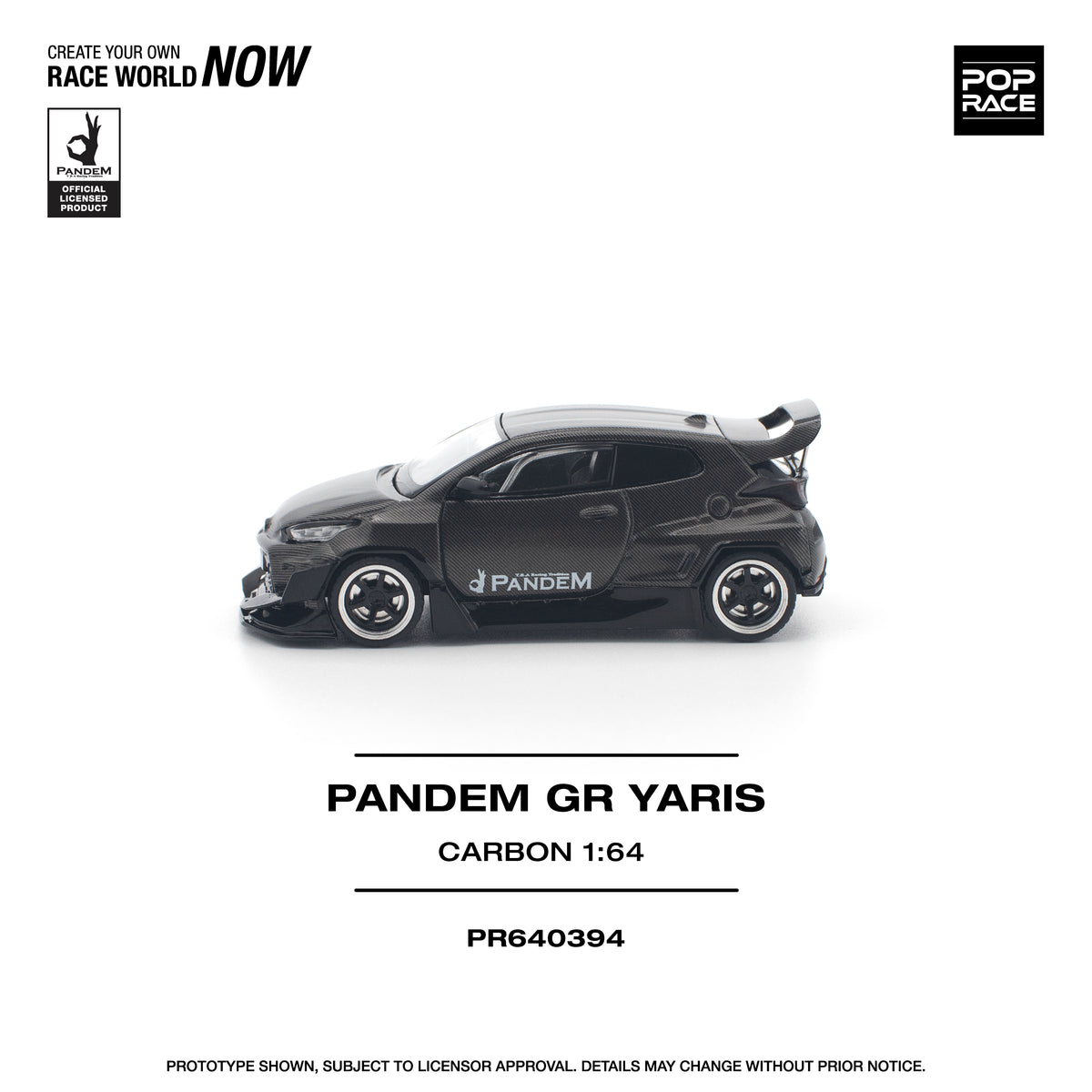 POP RACE PR64-394 PANDEM TOYOTA GR YARIS