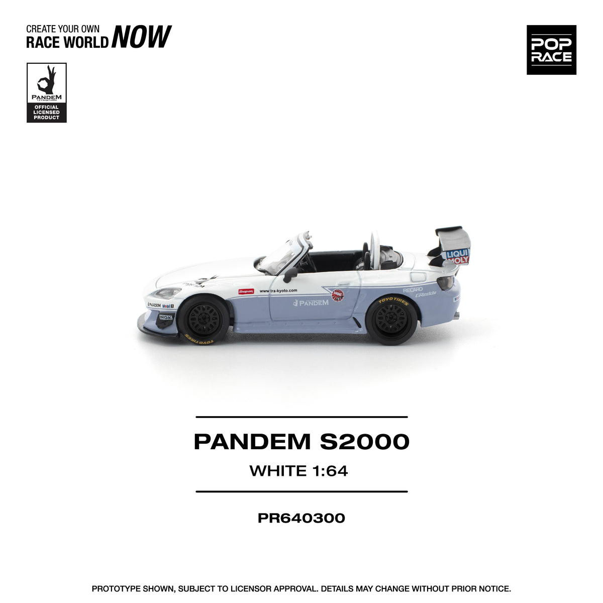 POP RACE PR64-300 PANDEM HONDA S2000