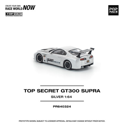 POP RACE PR64-324 TOP SECRET GT300 TOYOTA SUPRA