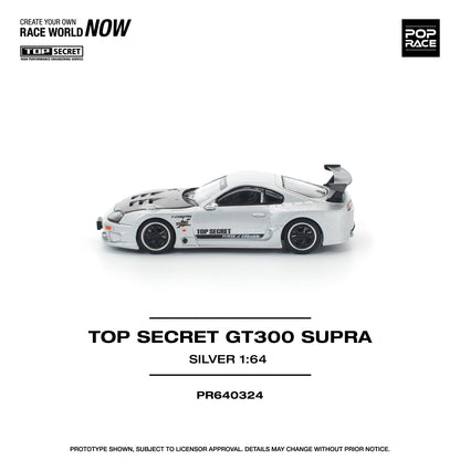 POP RACE PR64-324 TOP SECRET GT300 TOYOTA SUPRA