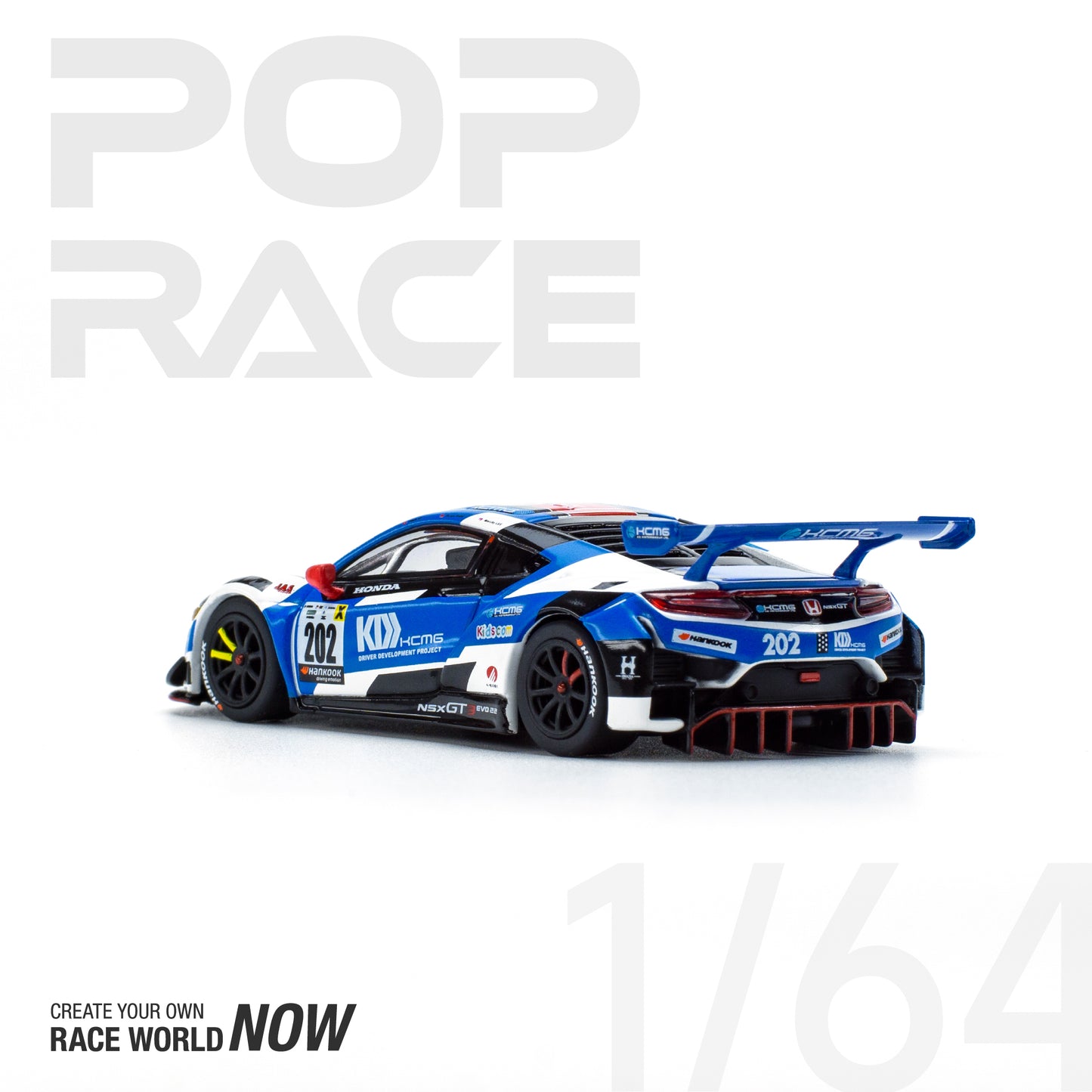 Pop Race PR64-40 Honda NSX GT3 EVO22 KCMG