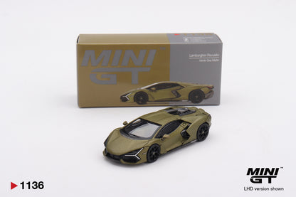 Lamborghini Revuelto Verde Gea Matte Mini GT