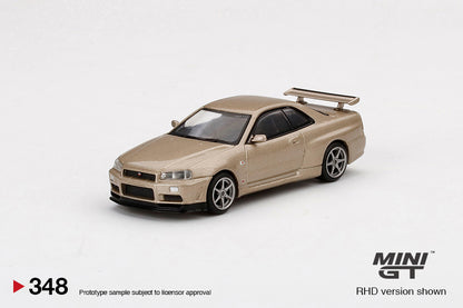 Nissan Skyline GT-R R34 M-Spec Silica Breath Mini GT