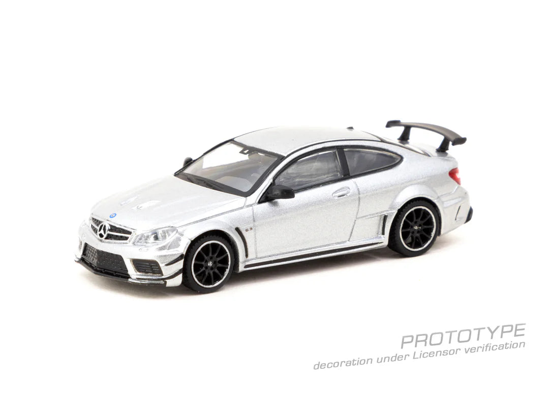 Mercedes-Benz C 63 AMG Coupe Black Series Tarmac Works Silver Metallic