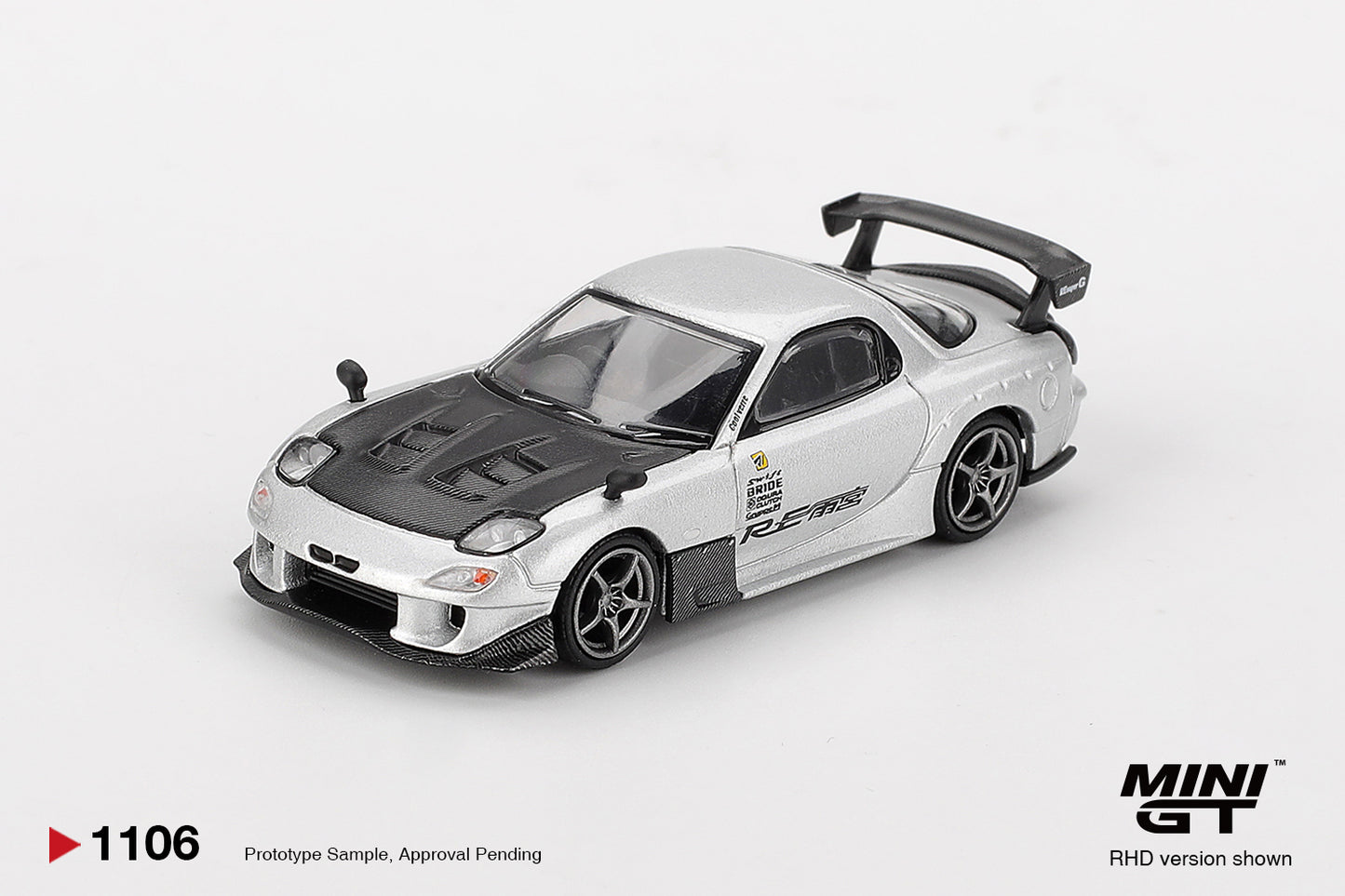 Mazda RX-& RE-Amemiya Silver Metallic Mini GT