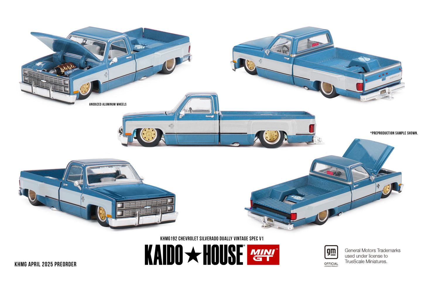 Chevrolet Silverado Dually Vintage Spec V1 Kaido House //192