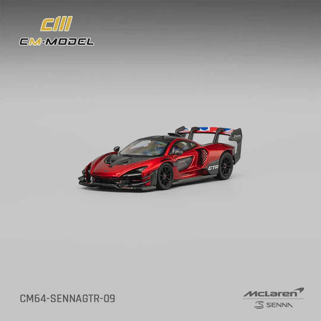 CM Model Mclaren Senna GTR Metallic Red