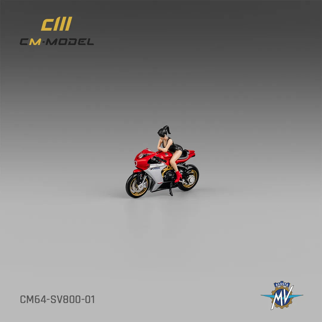 CM Model MV Agusta SV800 with Showgirl – CM64-SV800-01