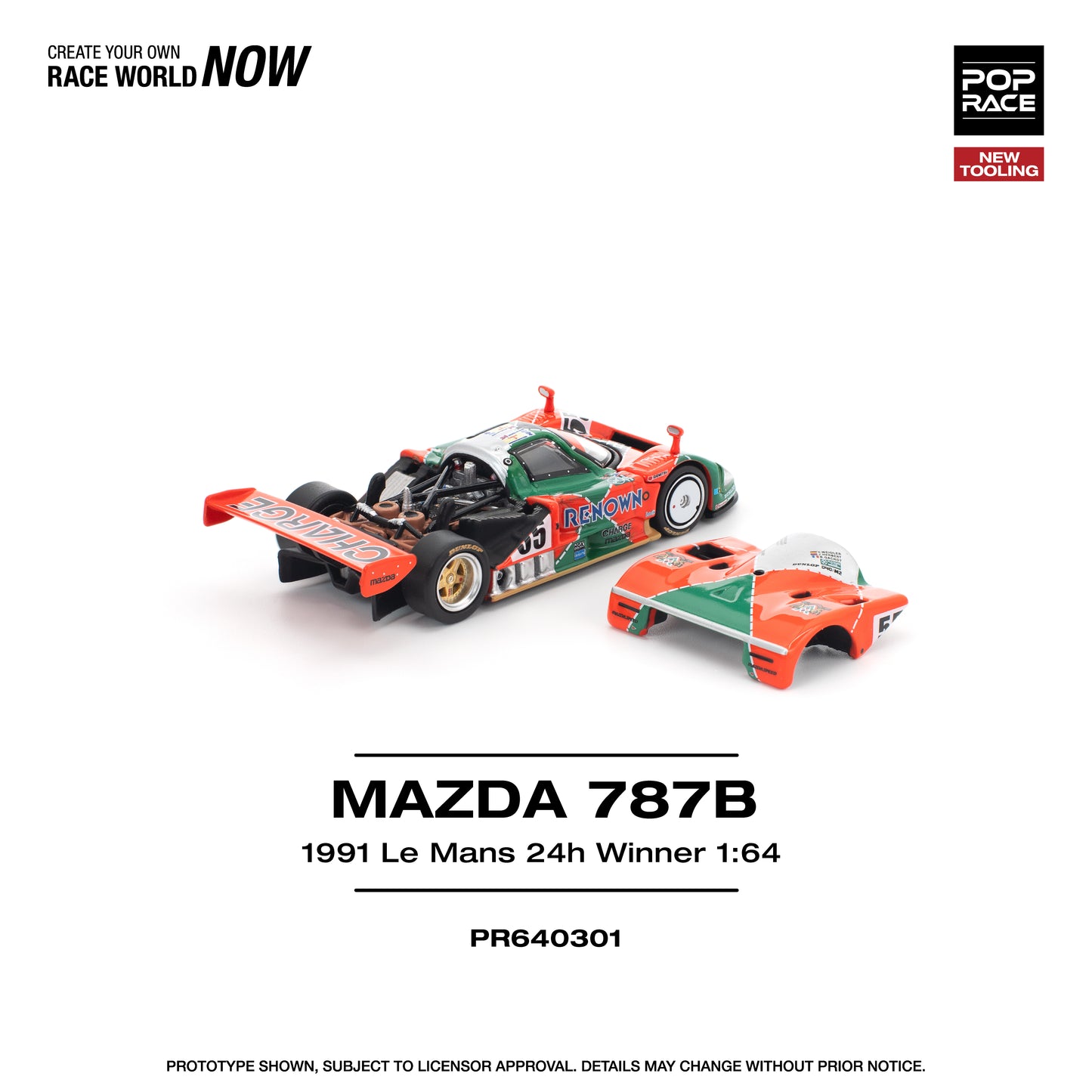 Pop Race PR64-301 Mazda 787B