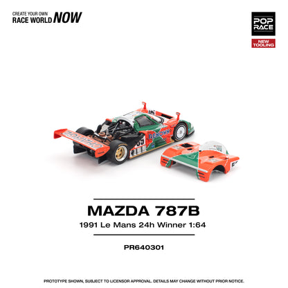 Pop Race PR64-301 Mazda 787B