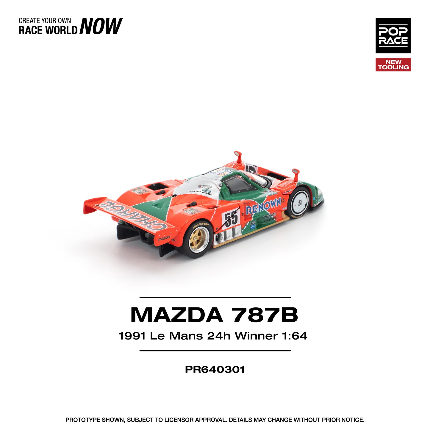 Pop Race PR64-301 Mazda 787B