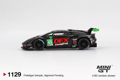 Lamborghini Huracán GT3 EVO2 #45 No. 45 DEX Imaging 2024 IMSA Daytona 24 Hrs Mini GT