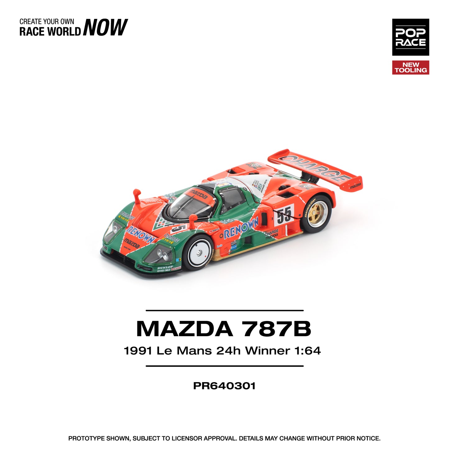 Pop Race PR64-301 Mazda 787B