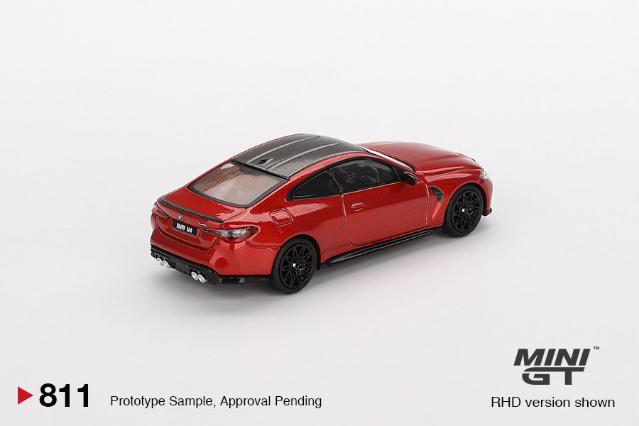BMW M4 Competition (G82) Sakhir Orange Mini GT