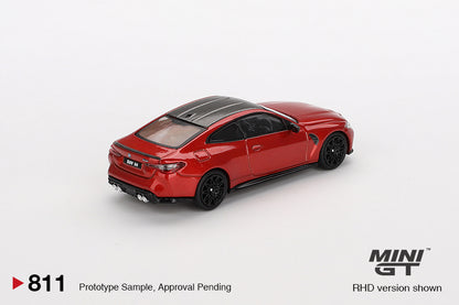 BMW M4 Competition (G82) Sakhir Orange Mini GT
