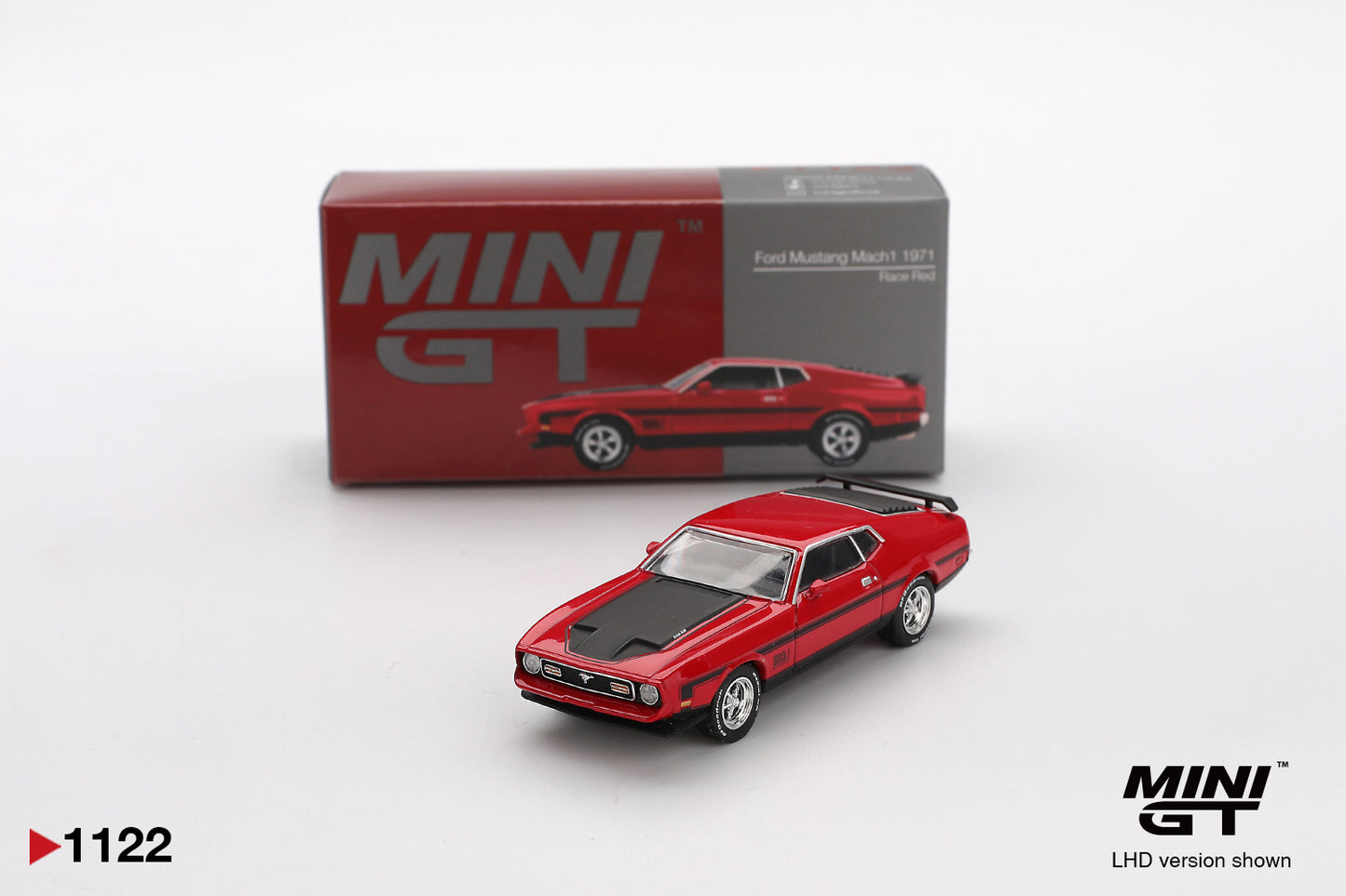 Ford Mustang Mach1 1971 Race Red Mini GT