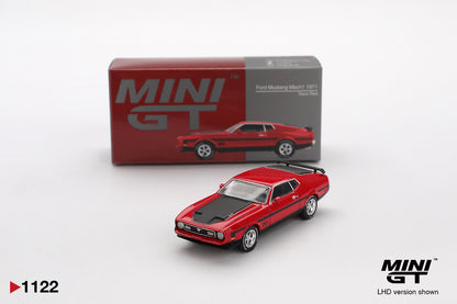 Ford Mustang Mach1 1971 Race Red Mini GT