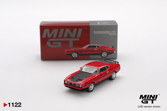 Ford Mustang Mach1 1971 Race Red Mini GT