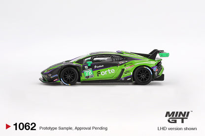 Lamborghini Huracan GT3 EVO2 #78 2024 IMSA Daytona 24 Hrs Forte Racing Mini GT