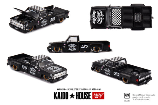 Chevrolet Silverado Dually Hot Rod V1 Kaido House //236 1:64 scale