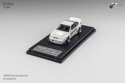Micro Turbo Nissan 180SX Type X Rocket Bunny v2 White