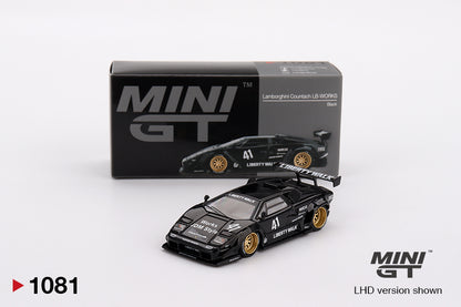 Lamborghini Countach LB-WORKS Black Mini GT