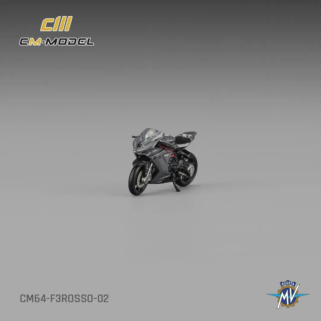 CM Model MV Agusta F3 Rosso Metallic Gray – CM64-F3Rosso-02