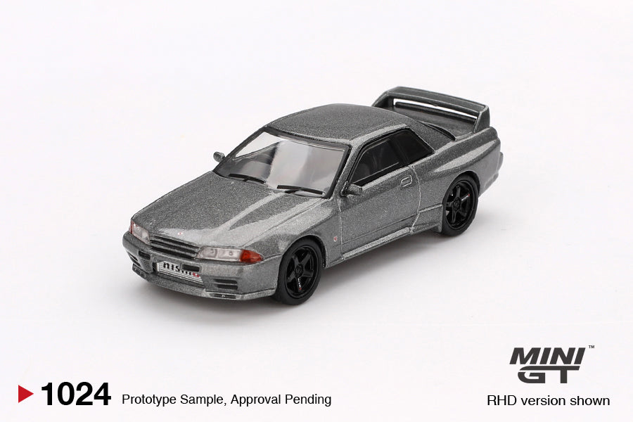 Nissan Skyline GT-R NISMO BNR32 CRS Version Dark Metal Gray Mini GT