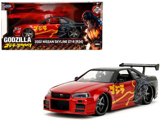 NISSAN SKYLINE GT-R R34 GODZILLA JADA 1:24