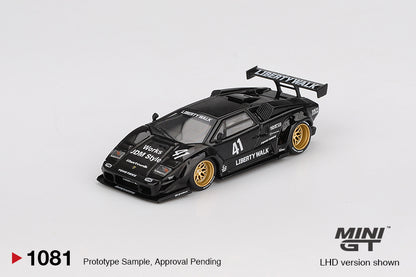 Lamborghini Countach LB-WORKS Black Mini GT