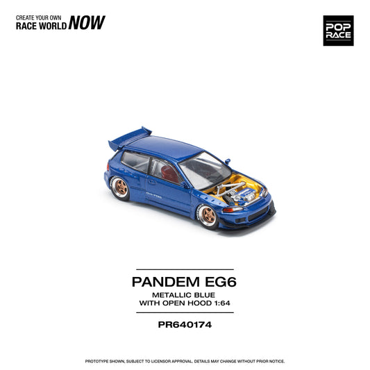 Pop Race PR64-174 Pandem Honda Civic EG6