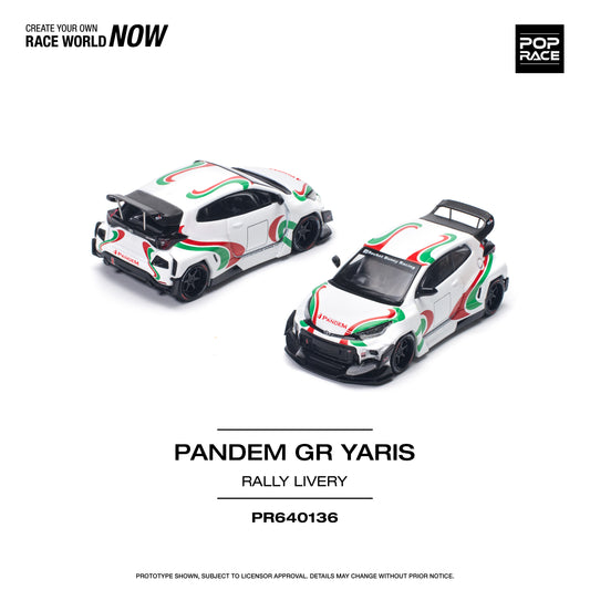 Pop Race PR64-136 Pandem GR Yaris