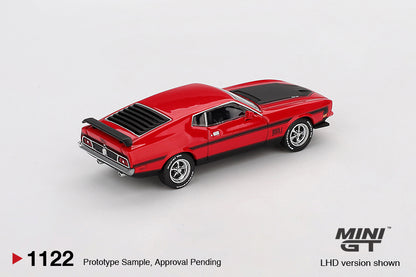 Ford Mustang Mach1 1971 Race Red Mini GT