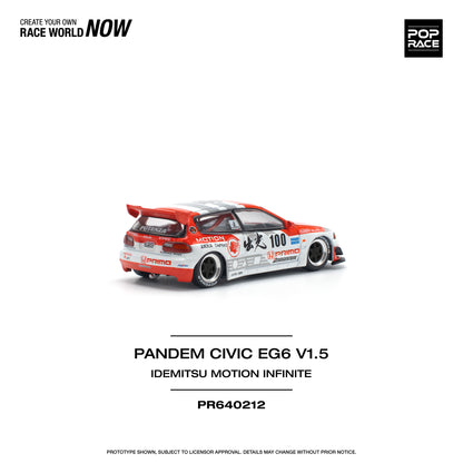 POP RACE PR64-212 PANDEM CIVIC EG6