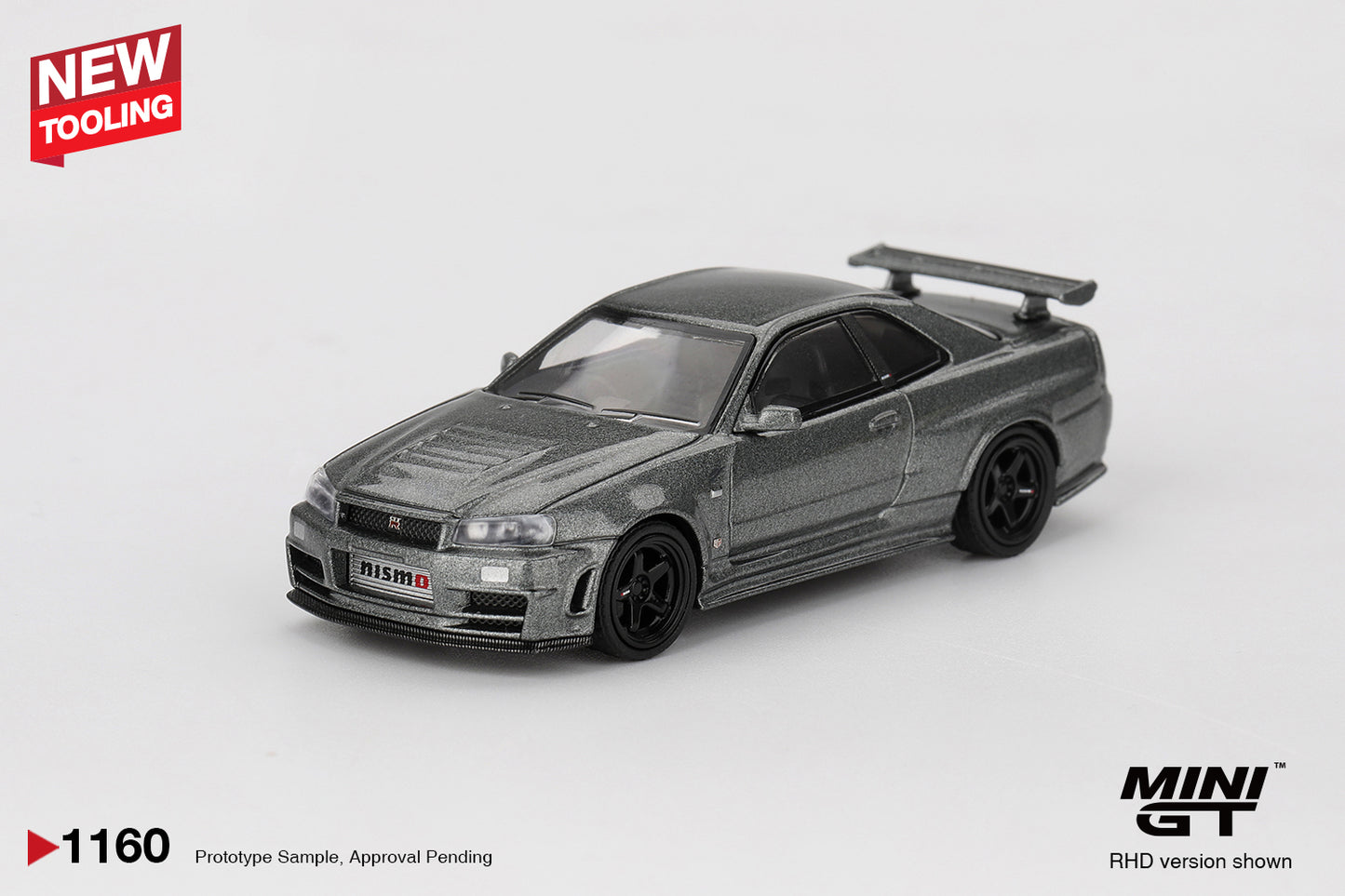 Nissan Skyline GT-R Dark Metal Gray (NISMO BNR34 CRS Version)