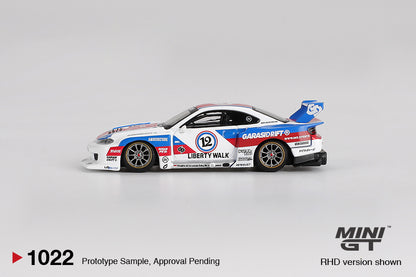 Nissan LB-Super Silhouette S15 SILVIA GARASIDRIFT x LBWK 2025 Mini GT