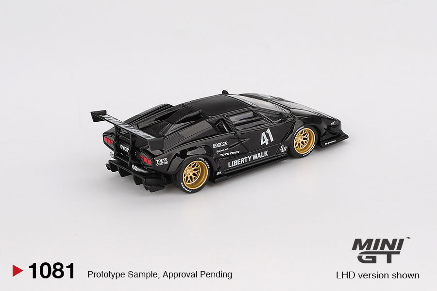 Lamborghini Countach LB-WORKS Black Mini GT