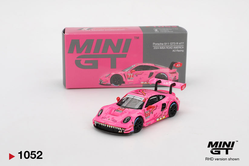 Porsche 911 GT3 r#77 ROXY Mini GT – EJZ Diecast