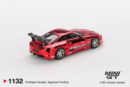 Toyota Supra (A80) Top Secret GT-300 Top Secret Red Chrome Mini GT