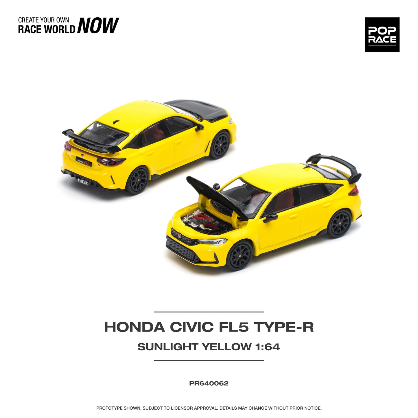 Pop Race PR64-62 Honda Civic Type R FL5