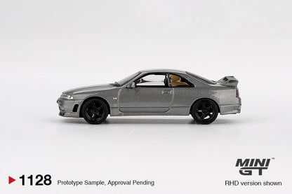 NISSAN Skyline GT-R Dark Metal Gray (NISMO BCNR33 CRS Version) Mini GT