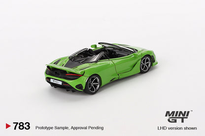 McLaren 750S Spider Mantis Green Mini GT