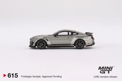 Shelby GT500 SE Widebody Pepper Gray Metallic Mini GT