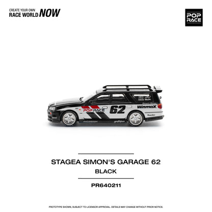 Pop Race PR64-211 Stagea R34 Wagon