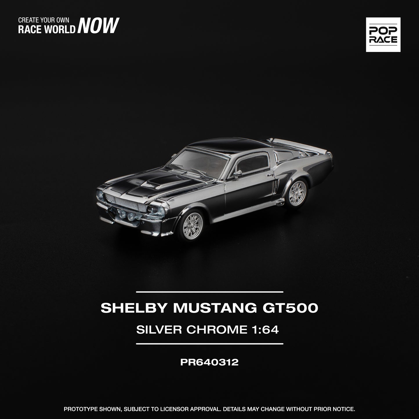 POP RACE PR64-312 SHELBY MUSTANG GT500