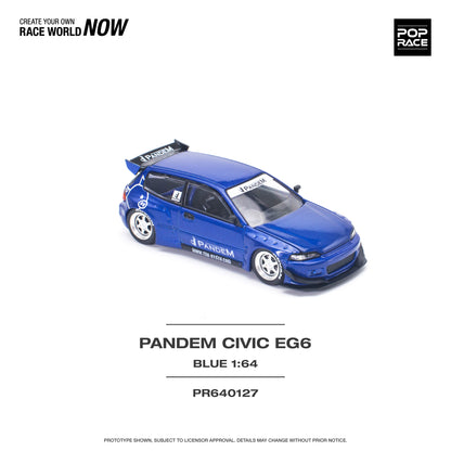 POP RACE PR64-127 PANDEM HONDA CIVIC EG6.